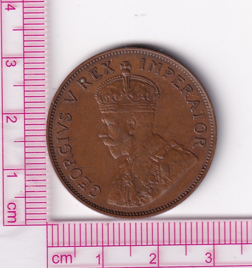CR5132 CR5132 MONEDA SUDAFRICA 1 PENIQUE 1932 COBRE - Imagen 1