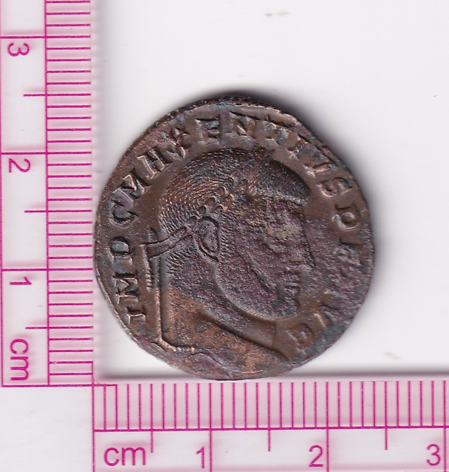 CRE2405 CRE2405 MONEDA ROMANA NUMMUS MAJENCIO ROMA Y TEMPLO 308-312 - Imagen 1
