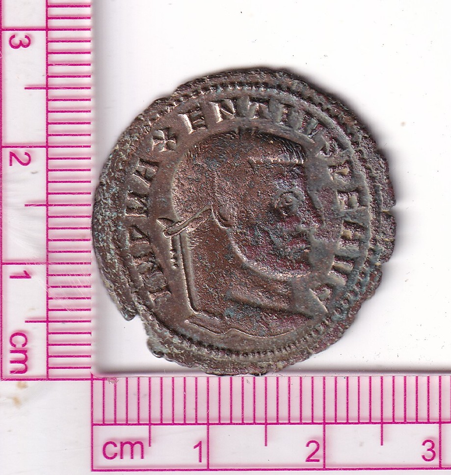 CRE2492 CRE2492 MONEDA ROMANA NUMMUS CARTAGO MAJENCIO 307 - Imagen 1