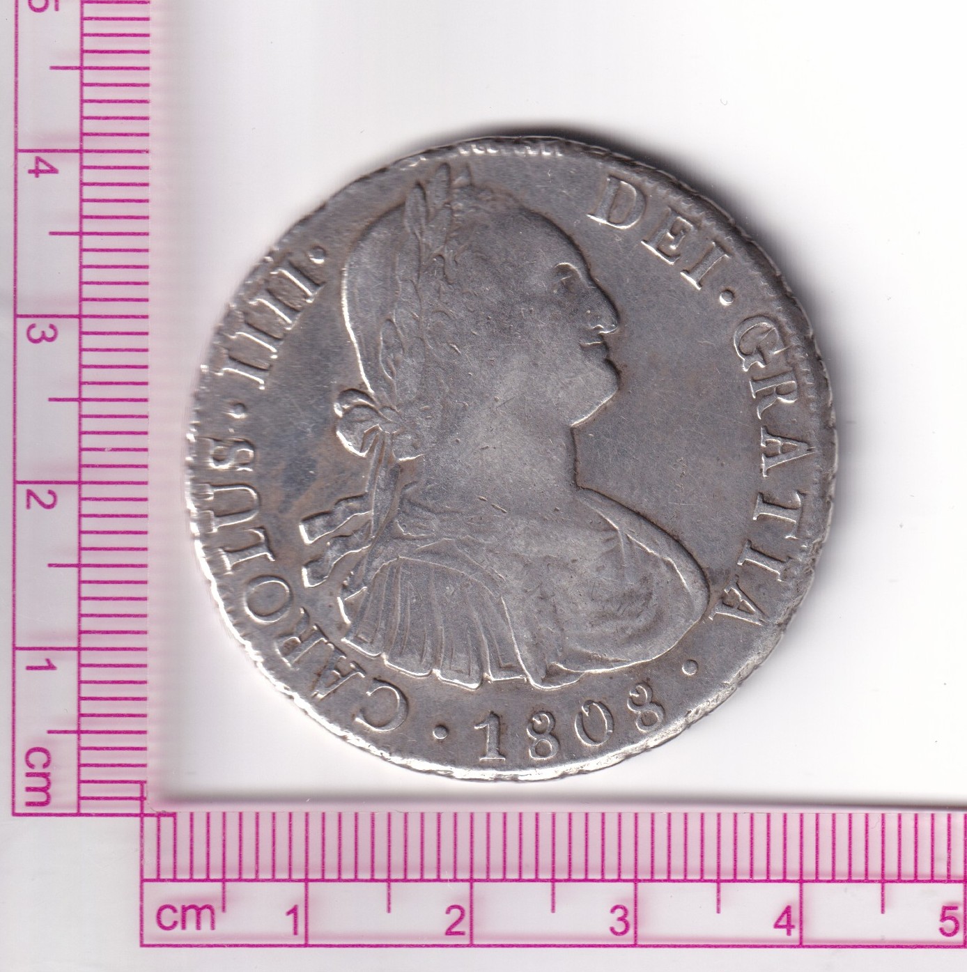 CRE4920 CRE4920 MONEDA ESPAÑA CARLOS IV 8 REALES 1808 LIMA IJ - Imagen 1
