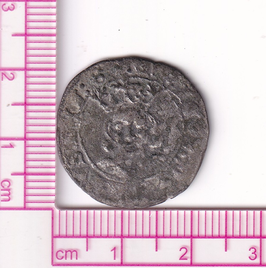 CRF0429 CRF0429 MONEDA ESPAÑA ENRIQUE IV 1/2 CUARTILLO BURGOS BUSTO FRONTAL - Imagen 1