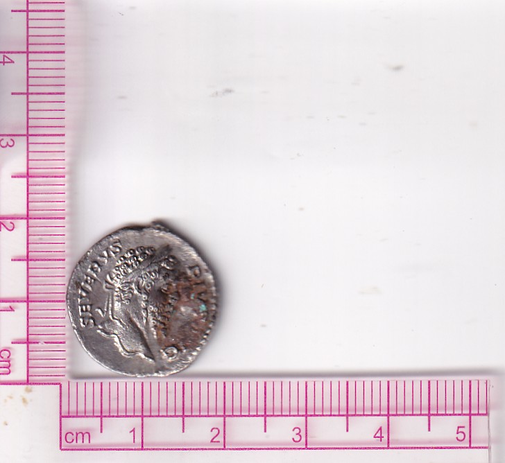 CRF0735 CRF0735 MONEDA DENARIO FORRADO ROMA SEPTIMIO SEVERO JUPITER Y NIÑOS 209 BRONCE - Imagen 1