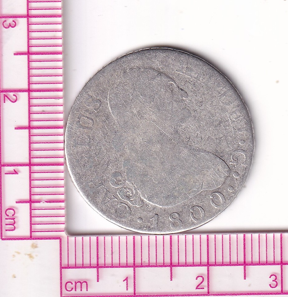 CRF1851 CRF1851 MONEDA ESPAÑA CARLOS III 2 REALES1800 MADRID FA - Imagen 1
