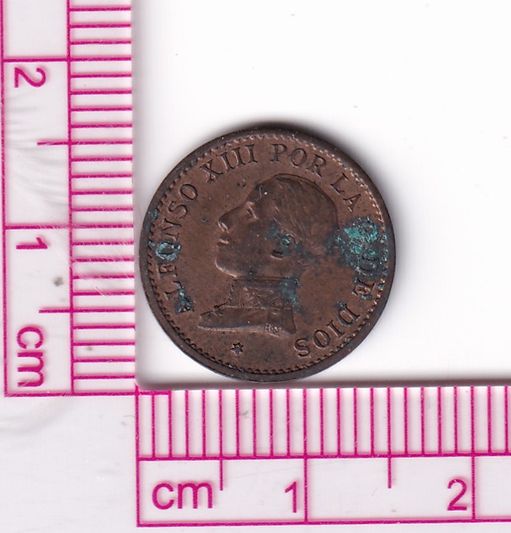 CRF1924 CRF1924 MONEDA ESPAÑA ALFONSO XIII 1 CENTIMO 1912 *2 PCV - Imagen 1