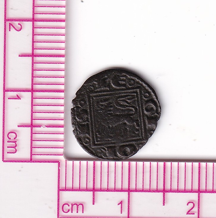 CRF1955 CRF1955 MONEDA ESPAÑA ALFONSO X (1252-1284) ÓBOLO R.C.Y.L.U.D CUENCA - Imagen 1